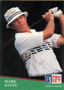 1991 Pro Set PGA Tour #76 Mark Hayes Front