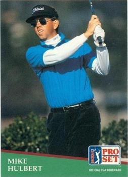 1991 Pro Set PGA Tour #81 Mike Hulbert Front