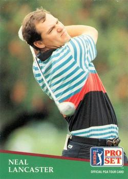 1991 Pro Set PGA Tour #85 Neal Lancaster Front