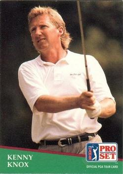 1991 Pro Set PGA Tour #89 Kenny Knox Front