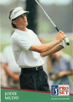 1991 Pro Set PGA Tour #8 Jodie Mudd Front
