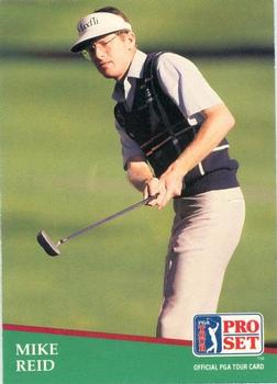 1991 Pro Set PGA Tour #9 Mike Reid Front