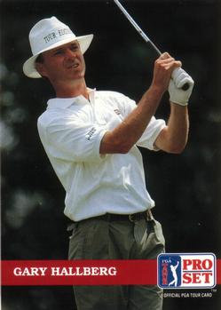 1992 Pro Set PGA Tour #112 Gary Hallberg Front