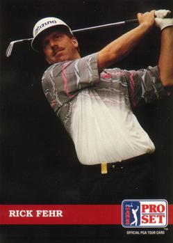 1992 Pro Set PGA Tour #120 Rick Fehr Front