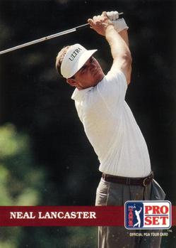1992 Pro Set PGA Tour #123 Neal Lancaster Front