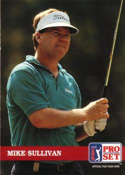1992 Pro Set PGA Tour #129 Mike Sullivan Front