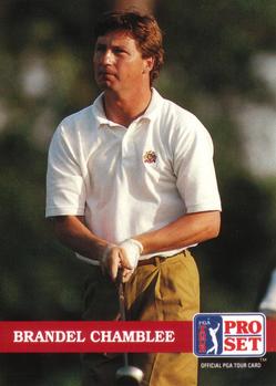 1992 Pro Set PGA Tour #132 Brandel Chamblee Front