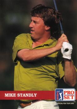1992 Pro Set PGA Tour #137 Mike Standly Front