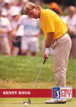1992 Pro Set PGA Tour #13 Kenny Knox Front