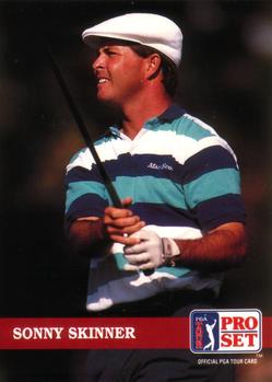 1992 Pro Set PGA Tour #143 Sonny Skinner Front