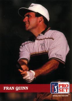 1992 Pro Set PGA Tour #147 Fran Quinn Front