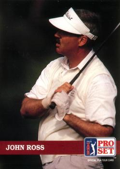 1992 Pro Set PGA Tour #151 John Ross Front