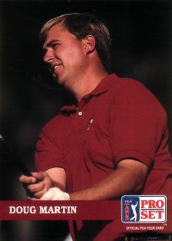 1992 Pro Set PGA Tour #155 Doug Martin Front