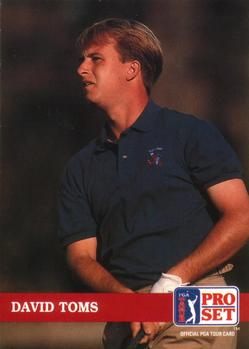 1992 Pro Set PGA Tour #156 David Toms Front
