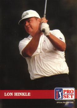 1992 Pro Set PGA Tour #167 Lon Hinkle Front
