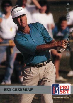 1992 Pro Set PGA Tour #183 Ben Crenshaw Front