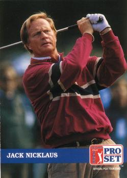 1992 Pro Set PGA Tour #201 Jack Nicklaus Front