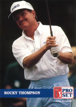 1992 Pro Set PGA Tour #215 Rocky Thompson Front