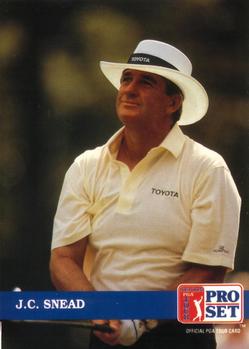 1992 Pro Set PGA Tour #216 J.C. Snead Front