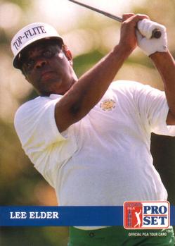 1992 Pro Set PGA Tour #237 Lee Elder Front