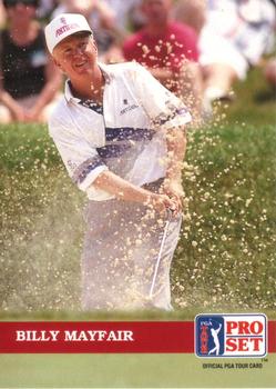 1992 Pro Set PGA Tour #23 Billy Mayfair Front