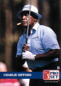 1992 Pro Set PGA Tour #243 Charlie Sifford Front