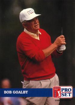 1992 Pro Set PGA Tour #245 Bob Goalby Front