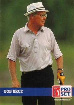 1992 Pro Set PGA Tour #257 Bob Brue Front