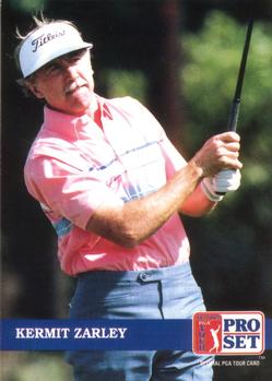1992 Pro Set PGA Tour #259 Kermit Zarley Front
