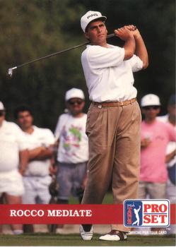 1992 Pro Set PGA Tour #25 Rocco Mediate Front