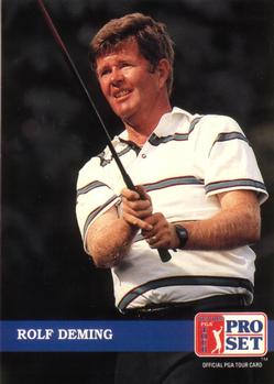 1992 Pro Set PGA Tour #264 Rolf Deming Front