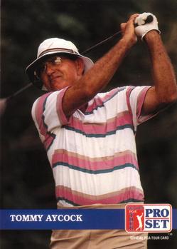 1992 Pro Set PGA Tour #265 Tommy Aycock Front