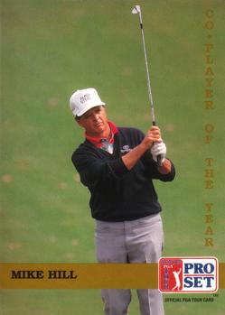 1992 Pro Set PGA Tour #279 Mike Hill Front