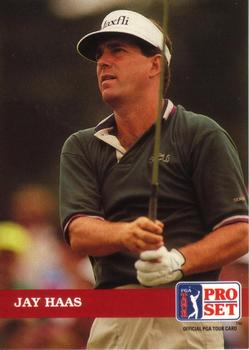 1992 Pro Set PGA Tour #27 Jay Haas Front
