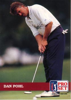 1992 Pro Set PGA Tour #2 Dan Pohl Front
