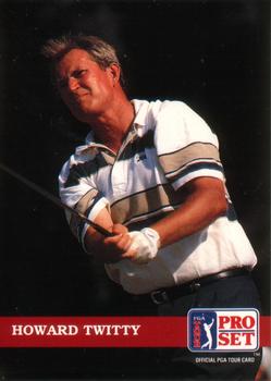 1992 Pro Set PGA Tour #41 Howard Twitty Front