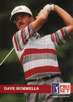 1992 Pro Set PGA Tour #44 Dave Rummells Front