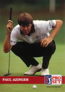 1992 Pro Set PGA Tour #47 Paul Azinger Front