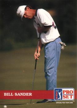 1992 Pro Set PGA Tour #50 Bill Sander Front
