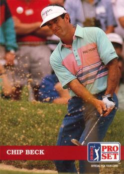 1992 Pro Set PGA Tour #58 Chip Beck Front