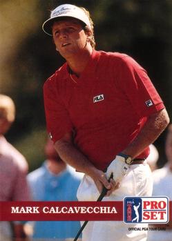 1992 Pro Set PGA Tour #61 Mark Calcavecchia Front
