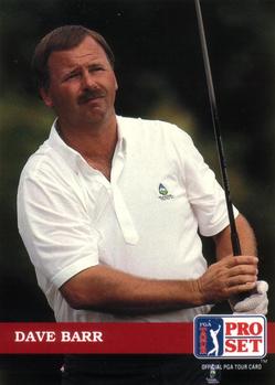1992 Pro Set PGA Tour #67 Dave Barr Front