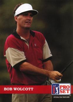 1992 Pro Set PGA Tour #69 Bob Wolcott Front