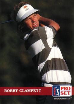1992 Pro Set PGA Tour #7 Bobby Clampett Front