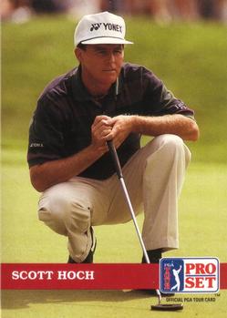 1992 Pro Set PGA Tour #87 Scott Hoch Front