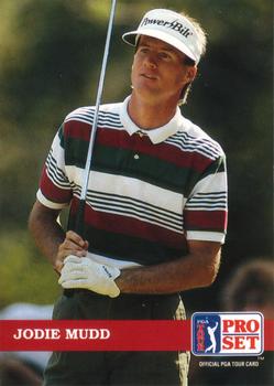 1992 Pro Set PGA Tour #8 Jodie Mudd Front