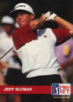 1992 Pro Set PGA Tour #99 Jeff Sluman Front