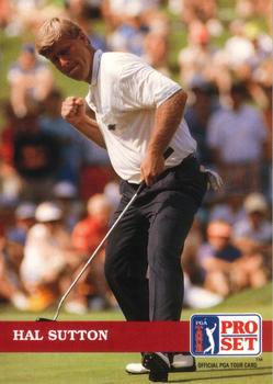 1992 Pro Set PGA Tour #9 Hal Sutton Front