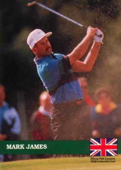 1992 Pro Set PGA Tour #E19 Mark James Front