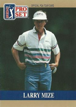 1990 Pro Set PGA Tour - Promos #NNO Larry Mize Front